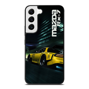 MAZDA RX7 SPEEDRACER YELLOW Samsung Galaxy S22 Case
