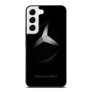 MERCEDES BENZ SIMPLE ELEGANT LOGO BLACK Samsung Galaxy S22 Case
