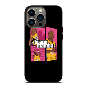 KOBE BRYANT GTA BLACK MAMBA iPhone 13 Pro Case