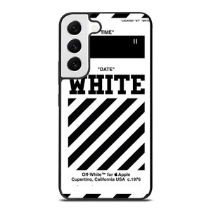 OFF WHITE DATE TIME Samsung Galaxy S22 Case