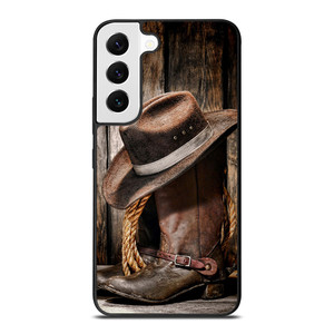 RODEO COWBOY LASSO BOOTS Samsung Galaxy S22 Case