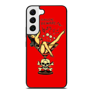 SAILOR JERRY BEWARE Samsung Galaxy S22 Case