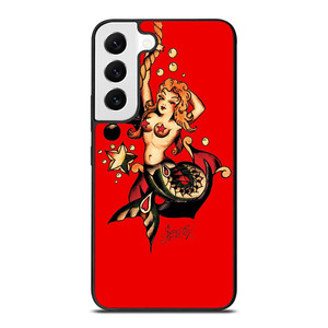 SAILOR JERRY MERMAID TATTOO Samsung Galaxy S22 Case
