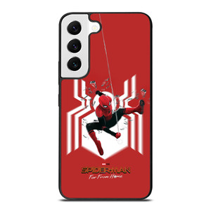 SPIDERMAN FAR FROM HOME LOGO RED ACTION Samsung Galaxy S22 Case
