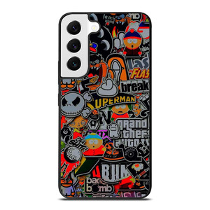 STICKER BOMB COMPILATION Samsung Galaxy S22 Case