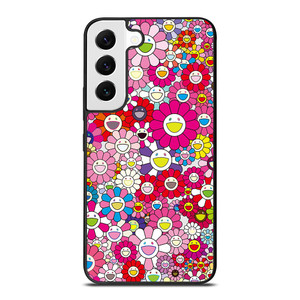 Takashi Murakami Flowers Pink Samsung Galaxy S22 Case