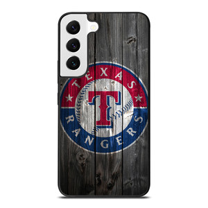 TEXAS RANGERS WOODEN LOGO Samsung Galaxy S22 Case