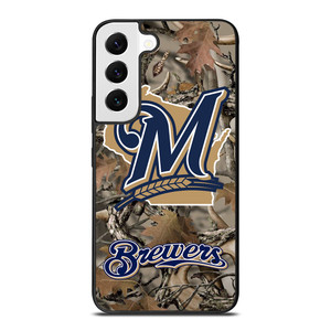 TREE CAMO MILWAUKEE BREWERS MLB Samsung Galaxy S22 Case