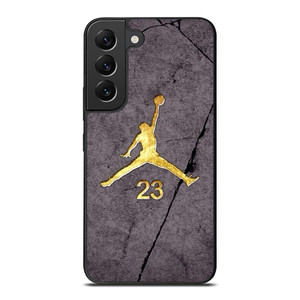 AIR JORDAN 23 GOLD WALL Samsung Galaxy S22 Plus Case