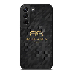 BALENCIAGA BLACK CUBE LOGO Samsung Galaxy S22 Plus Case