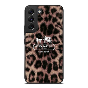 COACH NEW YORK LEOPARD Samsung Galaxy S22 Plus Case