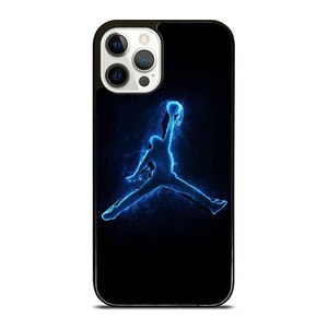 COOL AIR JORDAN LOGO BLUE iPhone 12 Pro Case