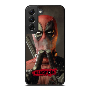 DEADPOLL POTRAIT DOUUBLE PISTOLS Samsung Galaxy S22 Plus Case