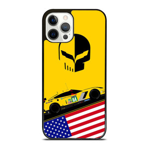 CORVETTE RACING JACK DECAL iPhone 12 Pro Case