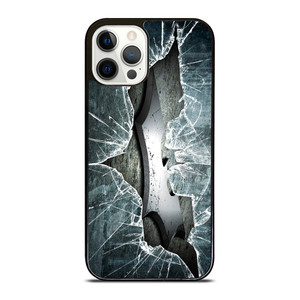 CRACKED OUT GLASS BATMAN THE DARK KNIGHT 2 iPhone 12 Pro Case CRACKED OUT GLASS BATMAN THE DARK KNIGHT 2 iPhone 12 Pro Case