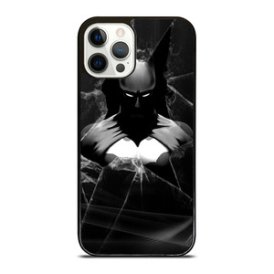 CRACKED OUT GLASS BATMAN THE DARK KNIGHT 3 iPhone 12 Pro Case CRACKED OUT GLASS BATMAN THE DARK KNIGHT 3 iPhone 12 Pro Case
