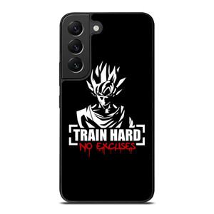 GOKU TRAIN HARD NO EXCUSES Samsung Galaxy S22 Plus Case