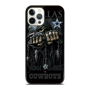 DALLAS COWBOYS SKULL iPhone 12 Pro Case DALLAS COWBOYS SKULL iPhone 12 Pro Case