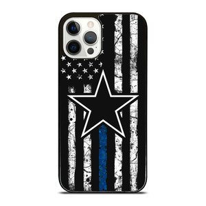 DALLAS COWBOYS THIN BLUE iPhone 12 Pro Case DALLAS COWBOYS THIN BLUE iPhone 12 Pro Case