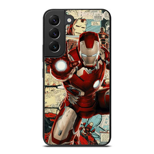 MARVEL IRONMAN COLLAGE COMIC Samsung Galaxy S22 Plus Case