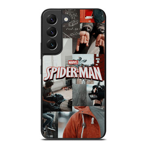 MARVEL SPIDERMAN LOGO COLAGE Samsung Galaxy S22 Plus Case
