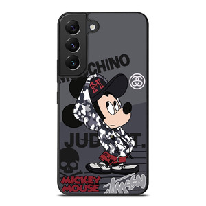 MICKEY MOUSE CAMO X MOSCHINO X STUSSY Samsung Galaxy S22 Plus Case