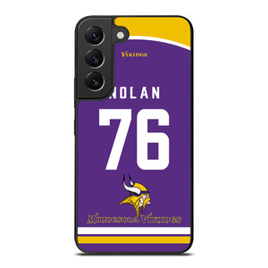 MINNESOTA VIKINGS NOLAN Samsung Galaxy S22 Plus Case MINNESOTA VIKINGS NOLAN Samsung Galaxy S22 Plus Case