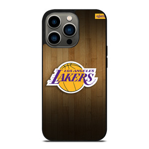 LA LAKERS BASKETBALL WOODEN iPhone 13 Pro Case