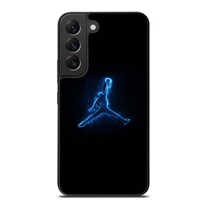 NIKE AIR JORDAN LOGO BLUE LIGHT Samsung Galaxy S22 Plus Case