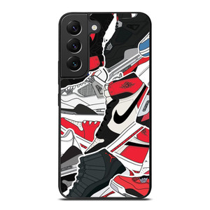 NIKE AIR JORDAN SHOES ART Samsung Galaxy S22 Plus Case