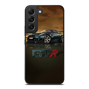 NISSAN GTR R35 SILVER GLOWING Samsung Galaxy S22 Plus Case