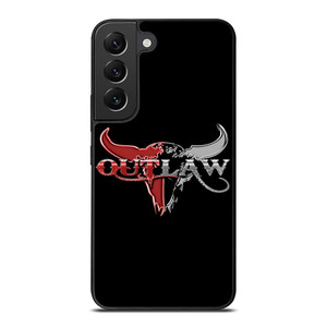 OUTLAW LOGO RED SILVER METAL Samsung Galaxy S22 Plus Case