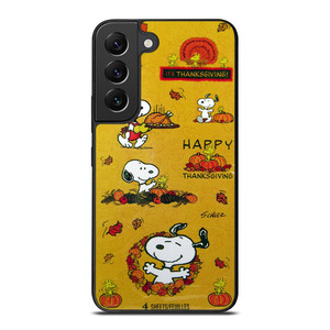 SNOOPY THE PEANUTS THANKSGIVING Samsung Galaxy S22 Plus Case SNOOPY THE PEANUTS THANKSGIVING Samsung Galaxy S22 Plus Case