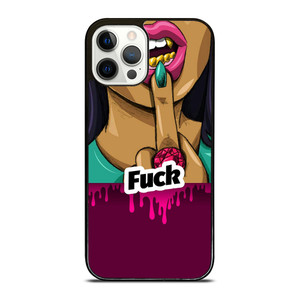 DOPE FUCK GIRL VIOLET iPhone 12 Pro Case DOPE FUCK GIRL VIOLET iPhone 12 Pro Case