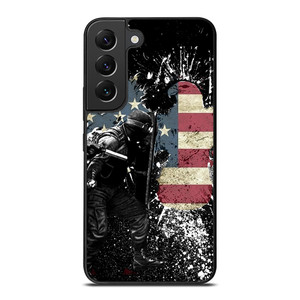 SWAT EAGLE AMERICAN FLAG Samsung Galaxy S22 Plus Case