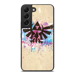 TRIFORCE SPLASH EMBLEM ART Samsung Galaxy S22 Plus Case