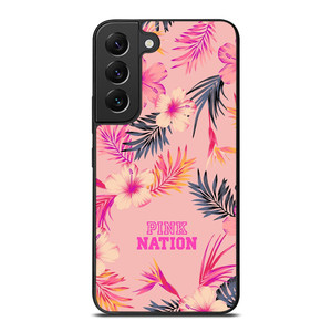 VICTORIA SECRET PINK NATION FLORAL BG Samsung Galaxy S22 Plus Case VICTORIA SECRET PINK NATION FLORAL BG Samsung Galaxy S22 Plus Case