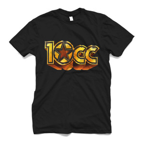10CC ROCK BAND LOGO Men's T-Shirt 10CC ROCK BAND LOGO Men's T-Shirt