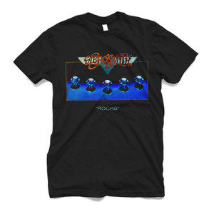 AEROSMITH ROCK BAND ROCKS ALBUM Men's T-Shirt