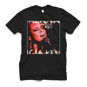 ALICIA KEYS SINGER UNPLUGGED Men's T-Shirt ALICIA KEYS SINGER UNPLUGGED Men's T-Shirt