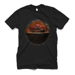BABY YODA X MARVEL DEADPOOL Men's T-Shirt BABY YODA X MARVEL DEADPOOL Men's T-Shirt