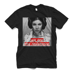 BADASS PRINCESS LEIA WE ARE THE RESISTANCE Men's T-Shirt