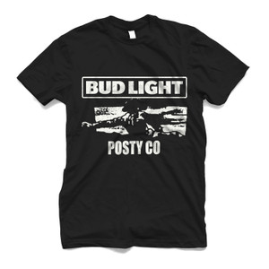 BUD LIGHT BEER X POSTY CO POST MALONE 2 Men's T-Shirt BUD LIGHT BEER X POSTY CO POST MALONE 2 Men's T-Shirt
