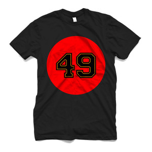 CAM GILL NUMBER 49 TAMPA BAY BUCCANEERS Men's T-Shirt