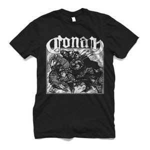 CONAN METAL BAND HORSEBACK BATTLE HAMMER Men's T-Shirt