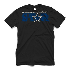 DALLAS COWBOYS FOOTBALL DEEP IN COVERAGE Men's T-Shirt DALLAS COWBOYS FOOTBALL DEEP IN COVERAGE Men's T-Shirt
