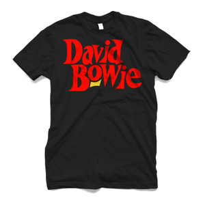DAVID BOWIE SINGER LOGO Men's T-Shirt