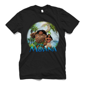 DISNEY MOANA MAUI CARTOON 2 Men's T-Shirt