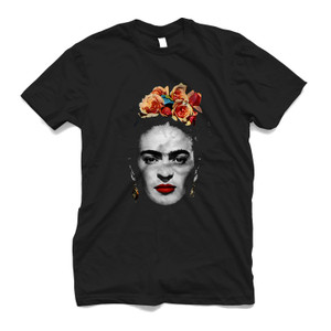 FRIDA KAHLO FACE ART Men's T-Shirt