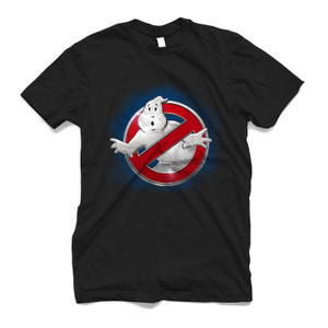 GHOSTBUSTERS METAL BADGE Men's T-Shirt